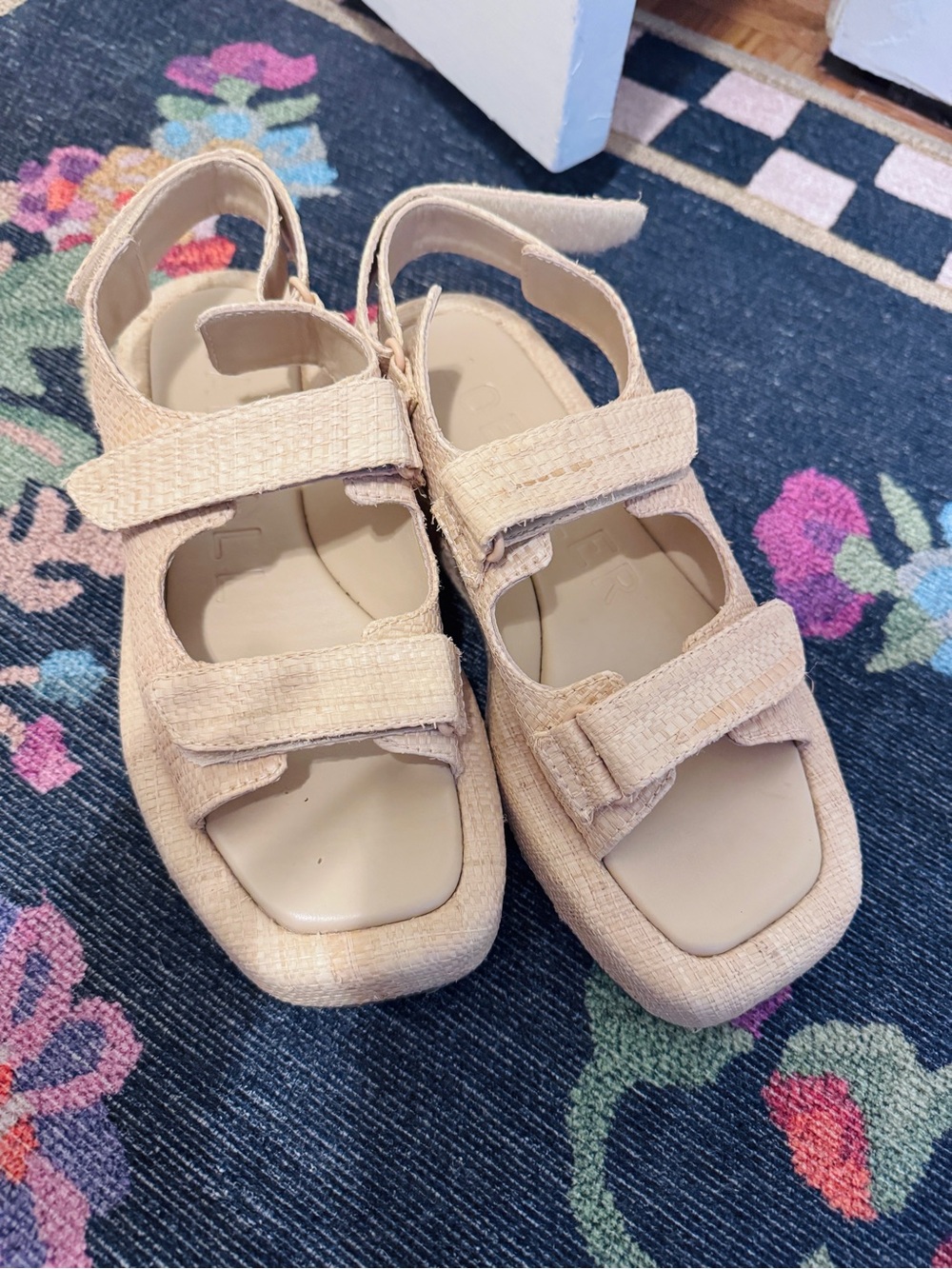 Loeffler Randall Blaise Raffia Platform Sandal Size 8 View 3